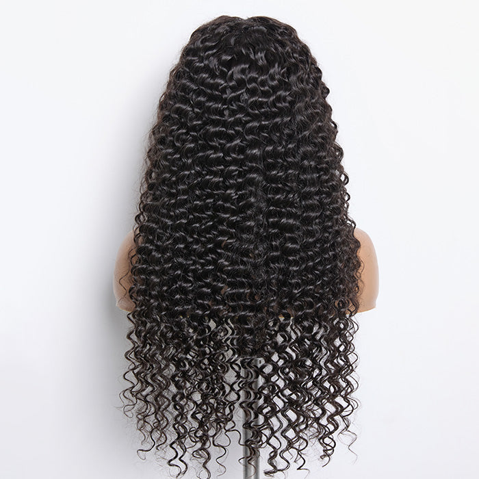 BraidsQueen 180% Density HD 13x4 Full Frontal Lace Wig Deep Wave