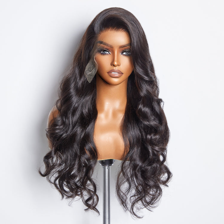 BraidsQueen 13x4 HD Glueless Lace Wig Body Wave 180% Density