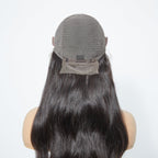 BraidsQueen 13x6 Glueless 3D Cap Pre-bleached Body Wave Transparent Lace Front Wig 150% Density