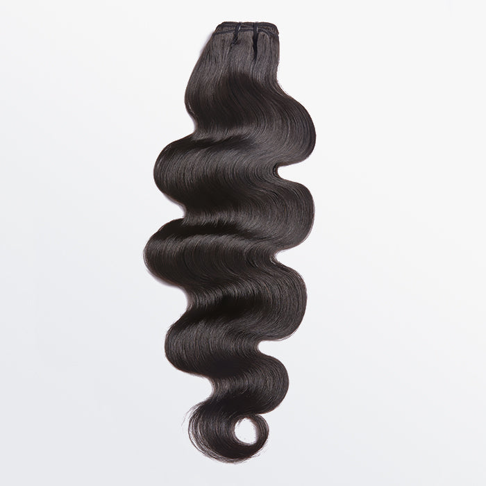 BraidsQueen 18-30 Inches Raw Vietnam Hair Bundles Body Wavy #1B Natural Black