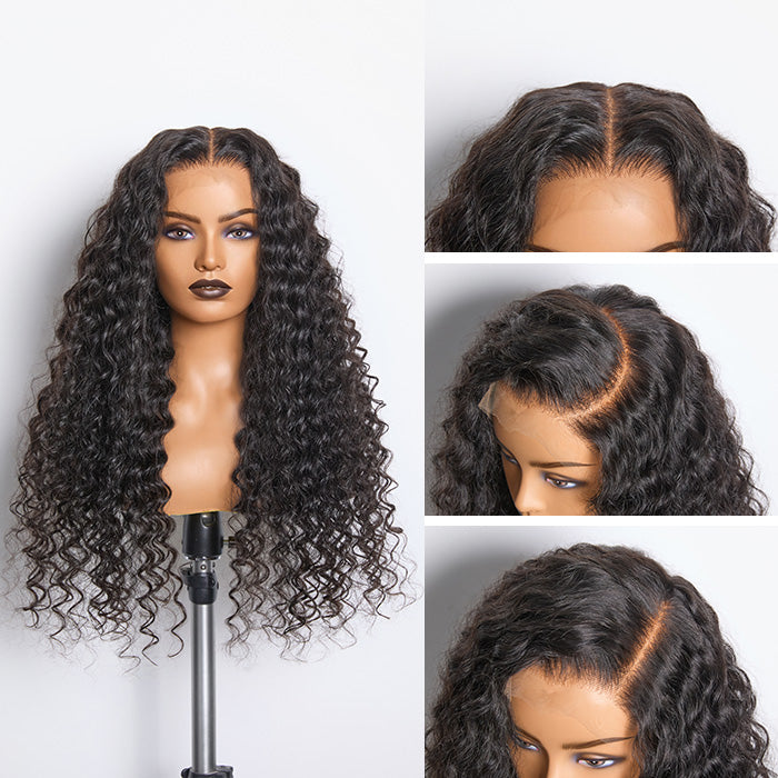BraidsQueen 180% Density HD 13x6 Full Frontal Lace Wig Deep Wave