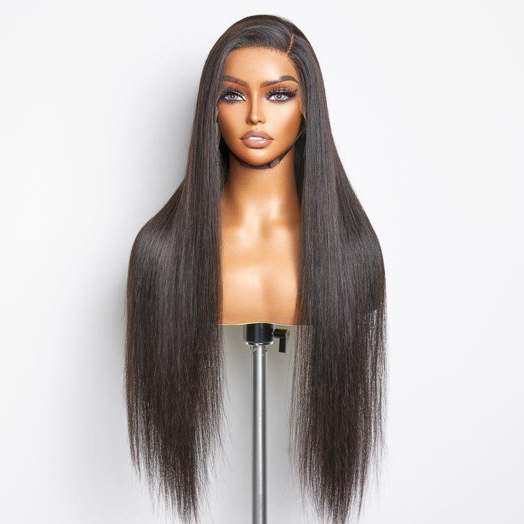 BraidsQueen 13x4 HD Glueless Lace Wig Straight 180% Density