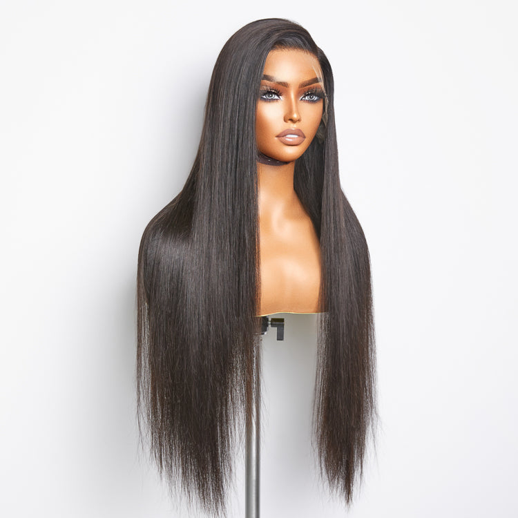 BraidsQueen 13x4 HD Glueless Lace Wig Straight 180% Density