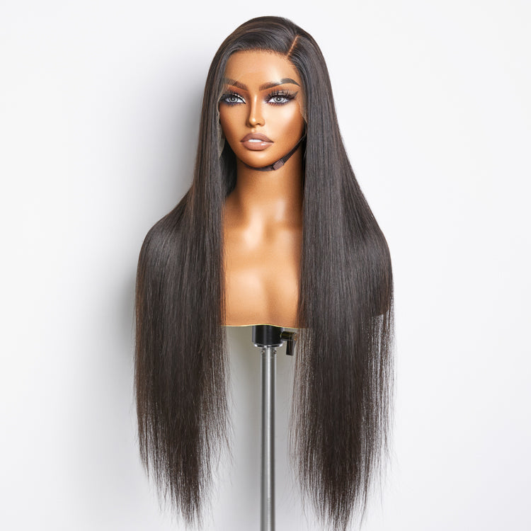 BraidsQueen 13x4 HD Glueless Lace Wig Straight 180% Density