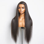 BraidsQueen 13x4 HD Glueless Lace Wig Straight 180% Density