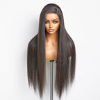 BraidsQueen 13x4 HD Glueless Lace Wig Straight 180% Density