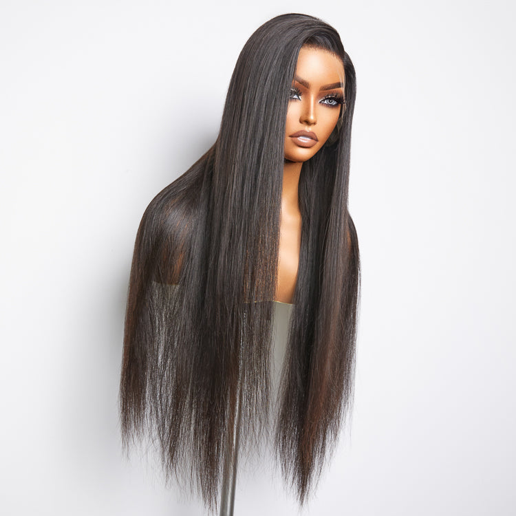 BraidsQueen 13x4 HD Glueless Lace Wig Straight 180% Density