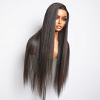 BraidsQueen 13x4 HD Glueless Lace Wig Straight 180% Density