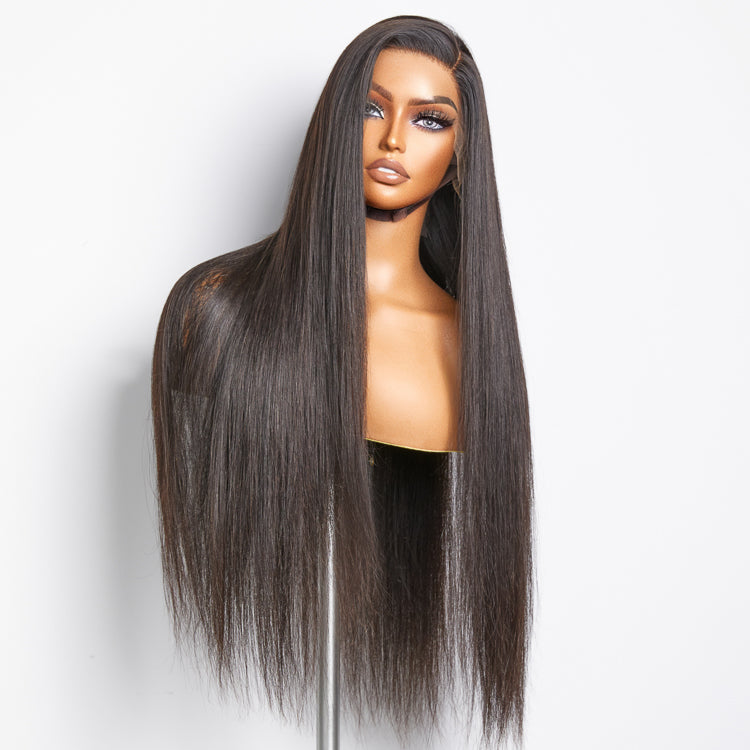 BraidsQueen 13x4 HD Glueless Lace Wig Straight 180% Density