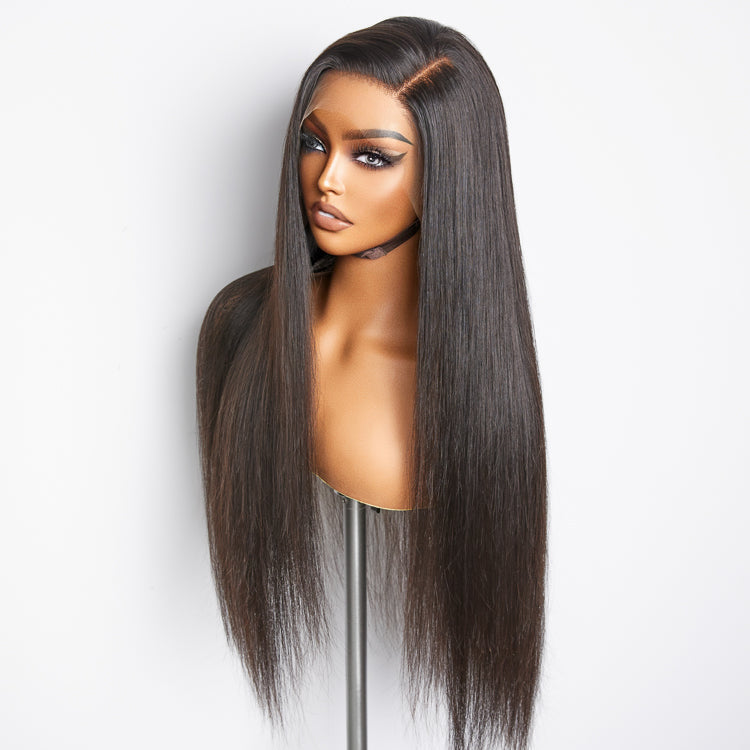 BraidsQueen 13x4 HD Glueless Lace Wig Straight 180% Density