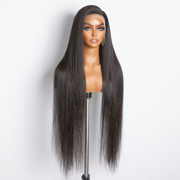 BraidsQueen 200% Density HD 13x6 Full Frontal Lace Wig Straight