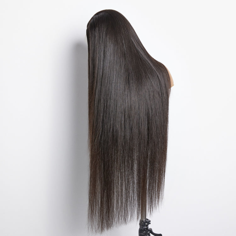 BraidsQueen 200% Density HD 13x6 Full Frontal Lace Wig Straight