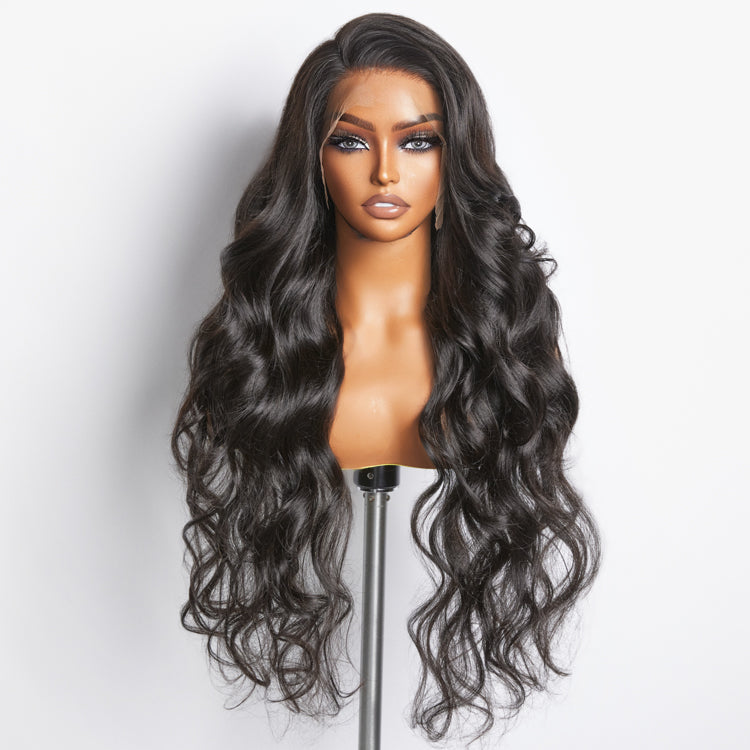 BraidsQueen 200% Density HD 13x6 Full Frontal Lace Wig Body Wave