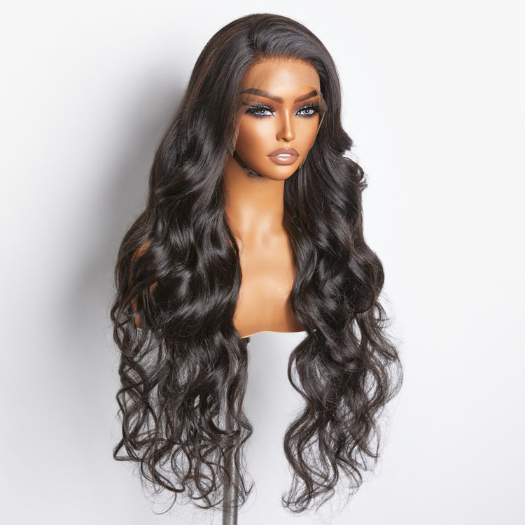 BraidsQueen 200% Density HD 13x6 Full Frontal Lace Wig Body Wave