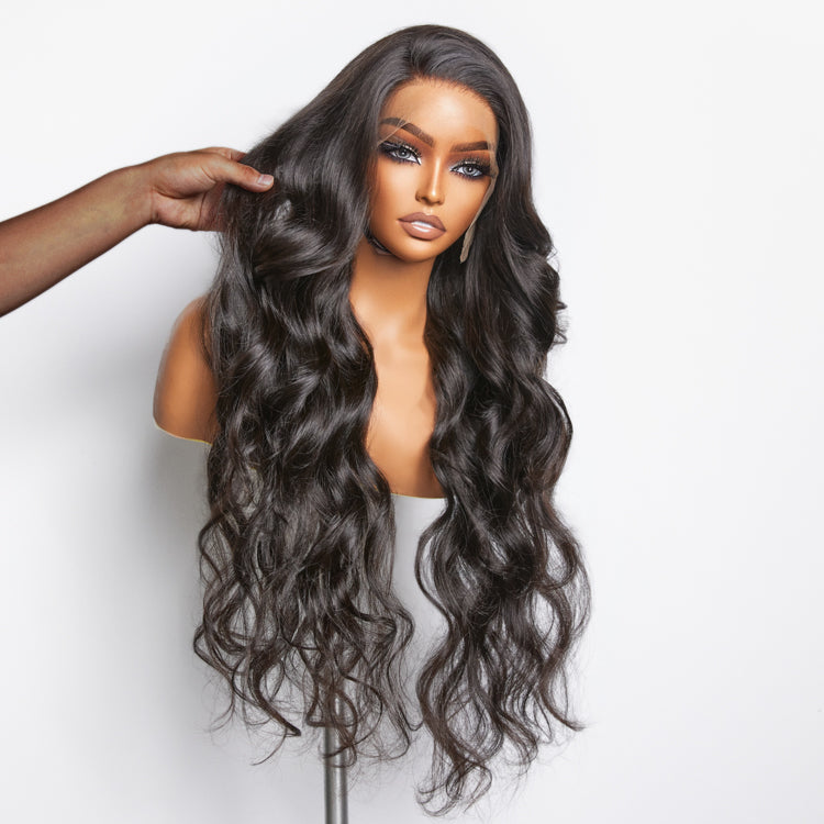 BraidsQueen 200% Density HD 13x6 Full Frontal Lace Wig Body Wave