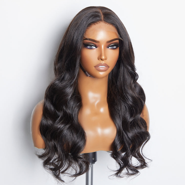 BraidsQueen 5x5 HD Glueless Lace Closure Wig Body Wave 180% Density