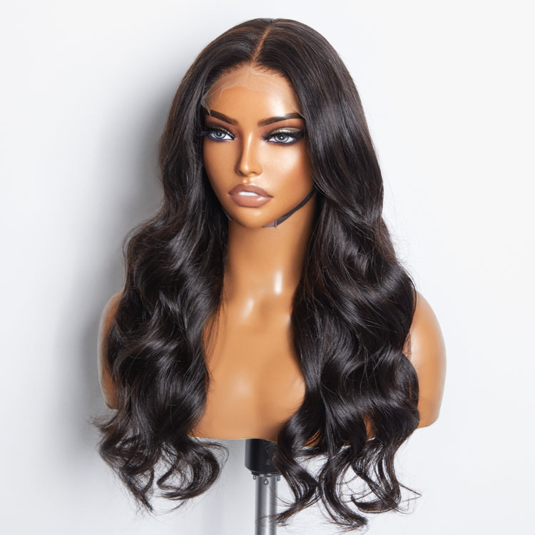 BraidsQueen 5x5 HD Glueless Lace Closure Wig Body Wave 180% Density