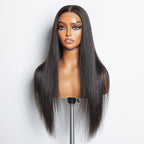 BraidsQueen 5x5 HD Glueless Lace Closure Wig Straight 180% Density