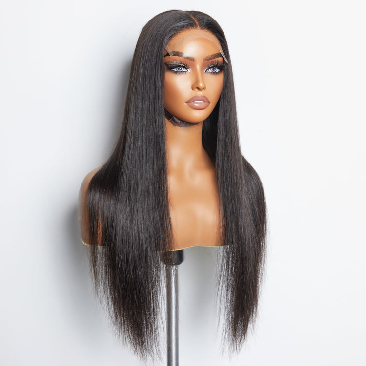 BraidsQueen 5x5 HD Glueless Lace Closure Wig Straight 180% Density