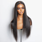 BraidsQueen 5x5 HD Glueless Lace Closure Wig Straight 180% Density
