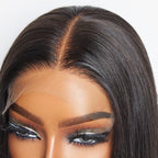 BraidsQueen 5x5 HD Glueless Lace Closure Wig Straight 180% Density