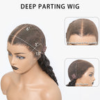 BraidsQueen 180% Density HD 13x6 Full Frontal Lace Wig Deep Wave