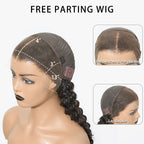 BraidsQueen 180% Density HD 13x4 Full Frontal Lace Wig Deep Curly