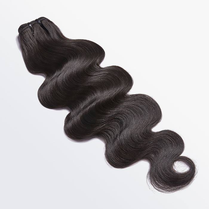 BraidsQueen 18-30 Inches Raw Vietnam Hair Bundles Body Wavy #1B Natural Black