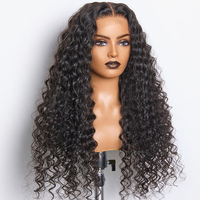 BraidsQueen 180% Density HD 13x6 Full Frontal Lace Wig Deep Wave