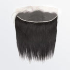 BraidsQueen 14-20 Inch 13" x 4" HD Straight Free Parted Frontal #1B Natural Black