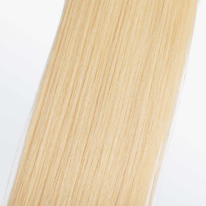 BraidsQueen 12-30 Inch 12A #613 Lightest Blonde Straight Colored Remy Hair