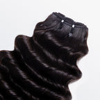 BraidsQueen 18-30 Inches Raw Vietnam Hair Bundles Deep Wavy #1B Natural Black