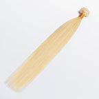 BraidsQueen 12-30 Inch 12A #613 Lightest Blonde Straight Colored Remy Hair