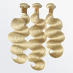 BraidsQueen 12-30 Inch 12A #613 Lightest Blonde Body Wavy Colored Remy Hair