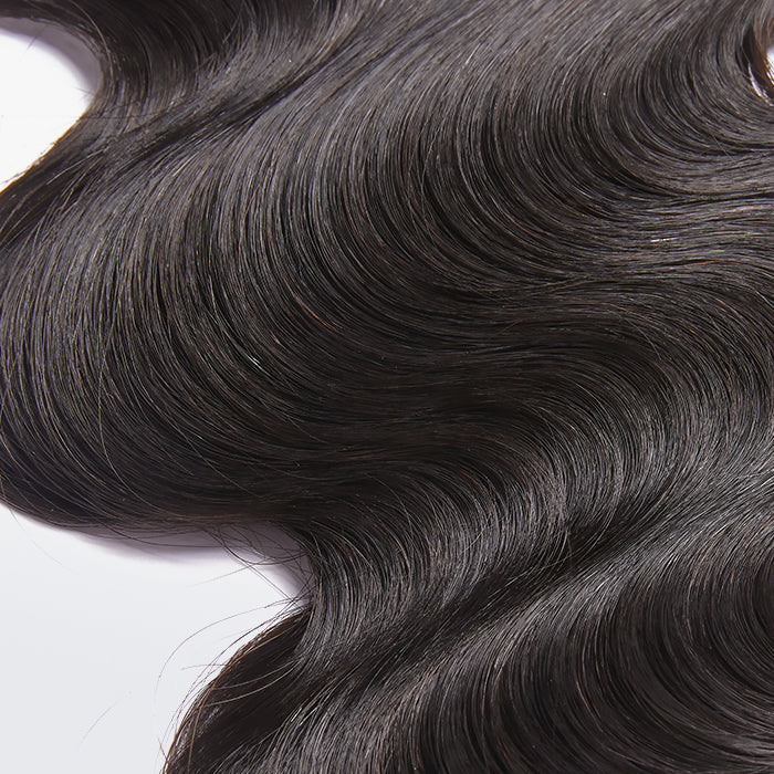 BraidsQueen 18-30 Inches Raw Vietnam Hair Bundles Body Wavy #1B Natural Black