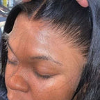 BraidsQueen 14-20 Inch 13" x 4" HD Body Wavy Free Parted Frontal #1B Natural Black