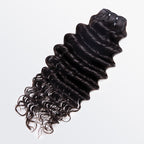 BraidsQueen 18-30 Inches Raw Vietnam Hair Bundles Deep Wavy #1B Natural Black