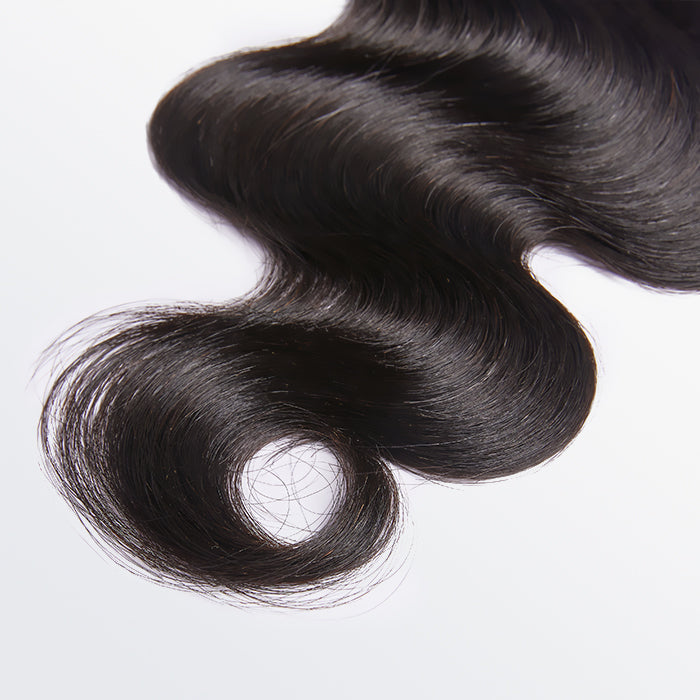 BraidsQueen 18-30 Inches Raw Vietnam Hair Bundles Body Wavy #1B Natural Black
